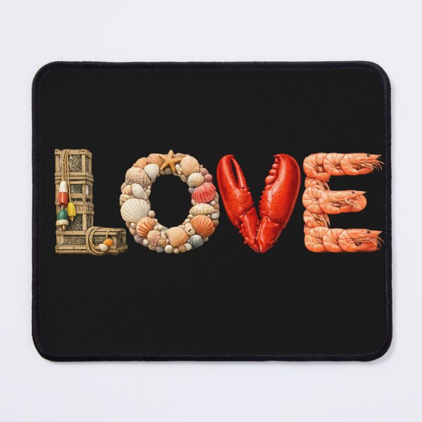 Item preview, Love of the sea, the word LOVE made from items from the sea. designed and sold by shorethings.