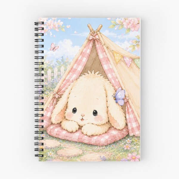 Item preview, Cozy Bunny Garden Camping designed and sold by Aoei08.