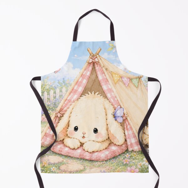 Item preview, Cozy Bunny Garden Camping designed and sold by Aoei08.