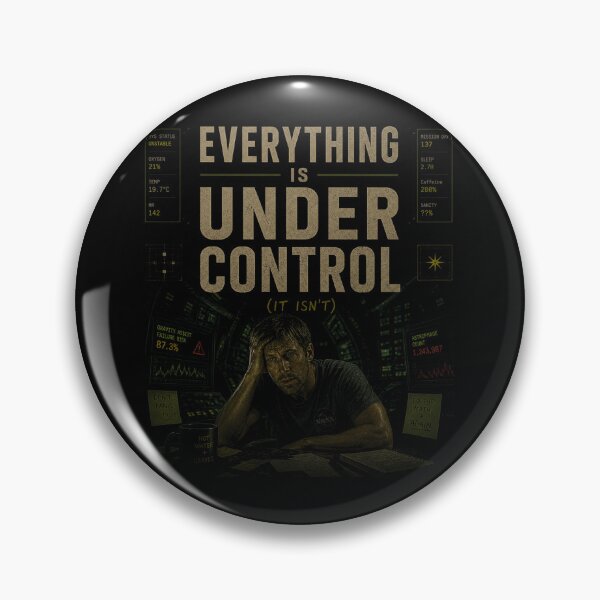 Item preview, Everything Is Under Control - Project Hail Mary designed and sold by hesjustken.