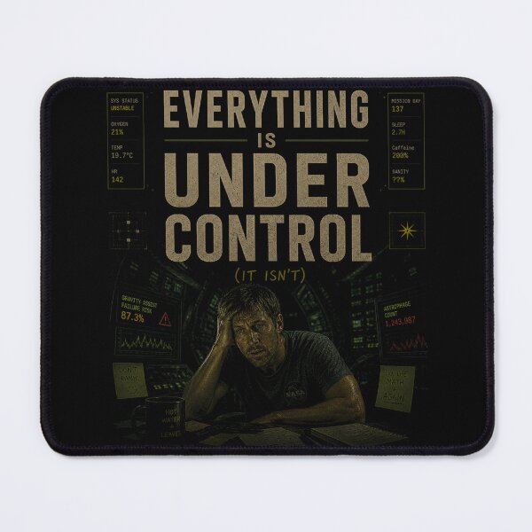 Item preview, Everything Is Under Control - Project Hail Mary designed and sold by hesjustken.