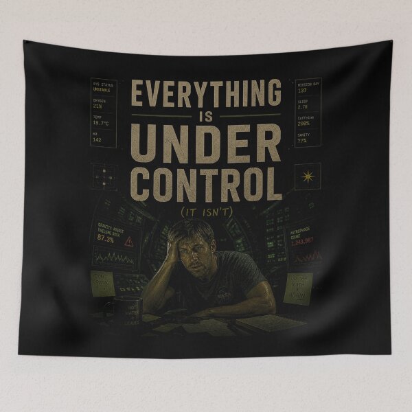 Item preview, Everything Is Under Control - Project Hail Mary designed and sold by hesjustken.