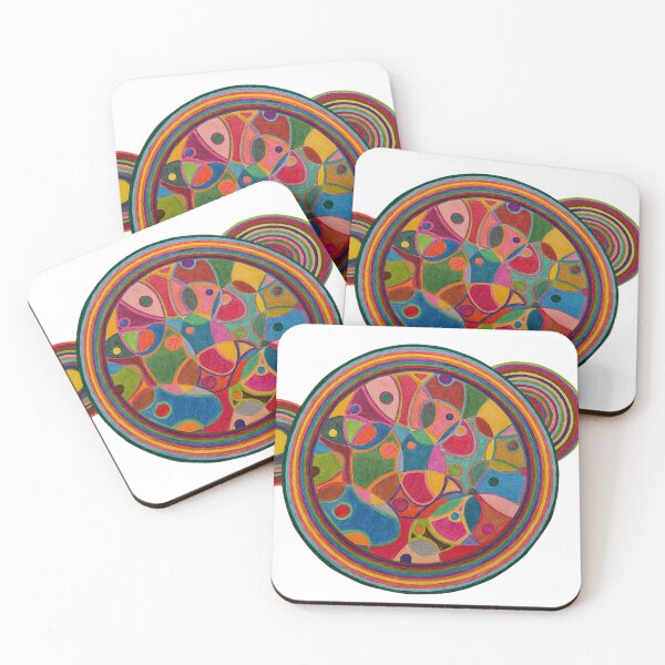 Item preview, Abstract Cellular Mandala  designed and sold by Conforn_.