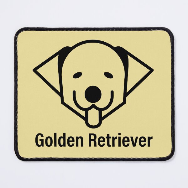 Item preview, Golden retriever face one color logo designed and sold by Konopikyu.