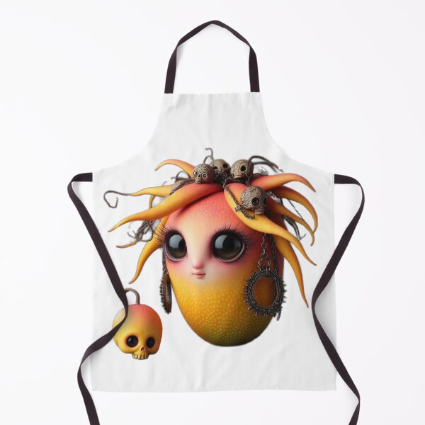 Item preview, Goth Mango - Creepy Cute Fruits Collection #16 designed and sold by LujziWorld.