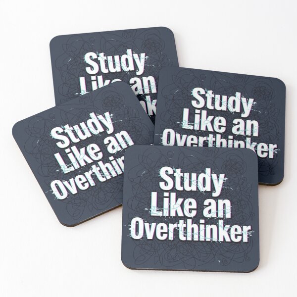 Item preview, Study Like an Overthinker Funny Anxiety Student designed and sold by Amr Darwish Graphic designer.