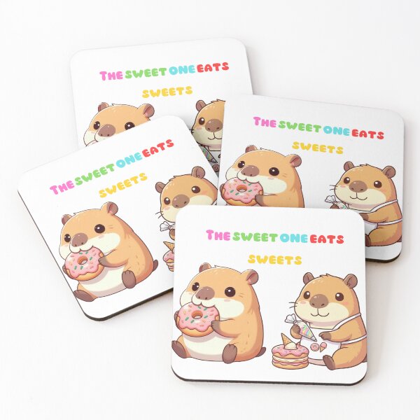 Item preview, Sweet Tooth Capybaras: Bakery and Donuts designed and sold by sanorastyle.