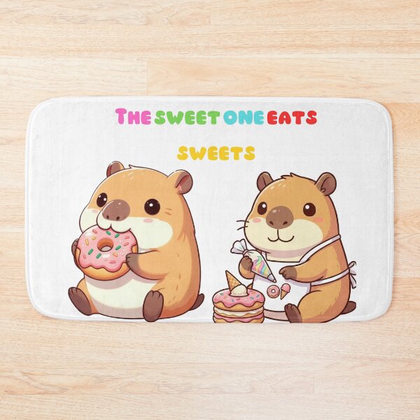 Item preview, Sweet Tooth Capybaras: Bakery and Donuts designed and sold by sanorastyle.