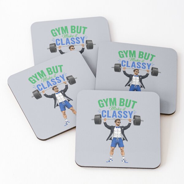 Item preview, Gym But Make It Classy – Funny Fitness Fashion Design designed and sold by Aimetoi.
