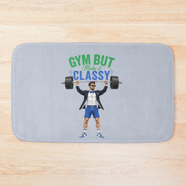 Item preview, Gym But Make It Classy – Funny Fitness Fashion Design designed and sold by Aimetoi.