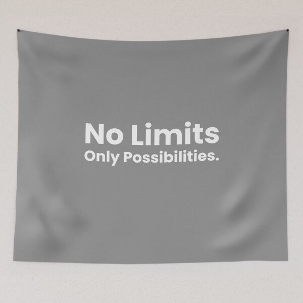 Item preview, No Limits, Only Possibilities designed and sold by texttoday.
