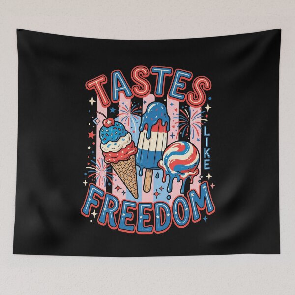 Item preview, Patriotic Bass Fishing 4th Of July USA Fisherman Tee designed and sold by SofenArt.