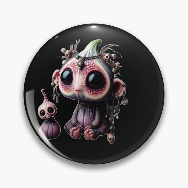 Item preview, Goth Fig - Creepy Cute Fruits Collection #17 designed and sold by LujziWorld.