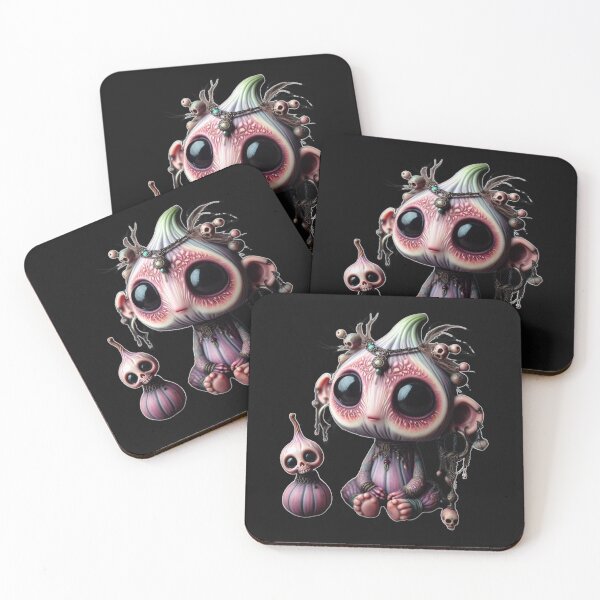 Item preview, Goth Fig - Creepy Cute Fruits Collection #17 designed and sold by LujziWorld.