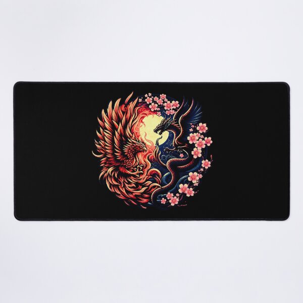 Item preview, Dragon and Phoenix designed and sold by NerdiPop.