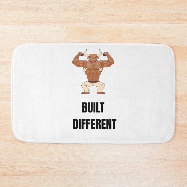Item preview, BUILD DIFFERENT Gym and motivation  designed and sold by DailyQuestPrint.