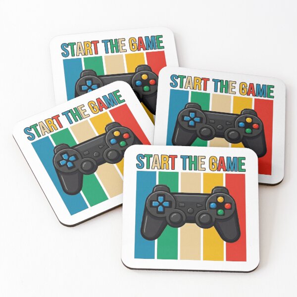 Item preview, Start The Game - Retro Video Game Controller Art designed and sold by WormJ.