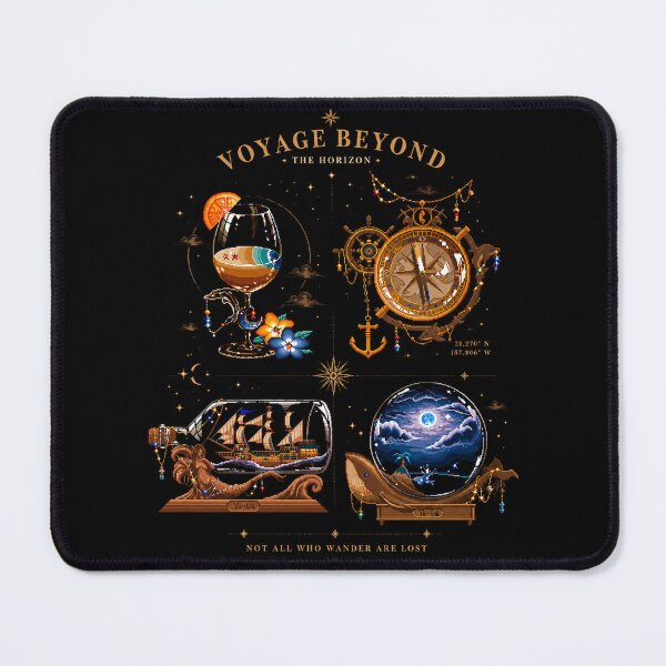 Item preview, Voyage Beyond – Nautical Pixel Fantasy designed and sold by DogLord.