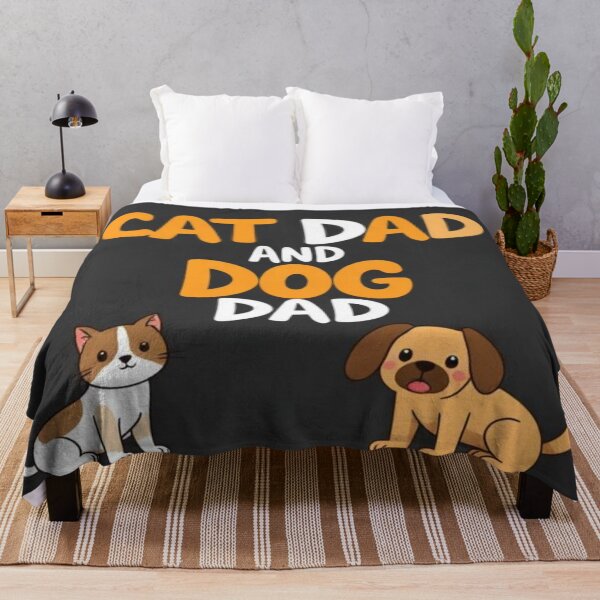 Item preview, Cat Dad and Dog Dad designed and sold by AllAroundArtist.