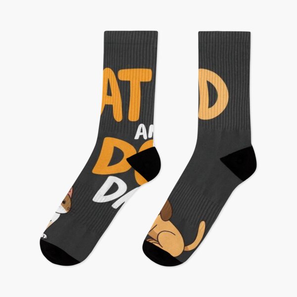 Item preview, Cat Dad and Dog Dad designed and sold by AllAroundArtist.