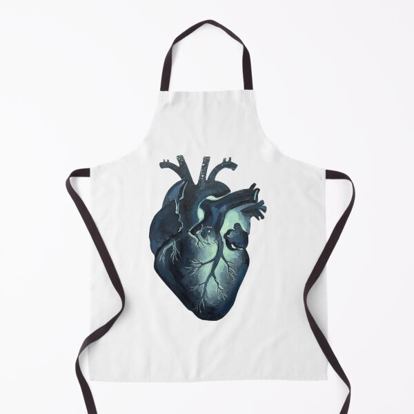 Item preview, Blue Anatomical Heart Art Palette Knife Design designed and sold by GymTanLaundry.