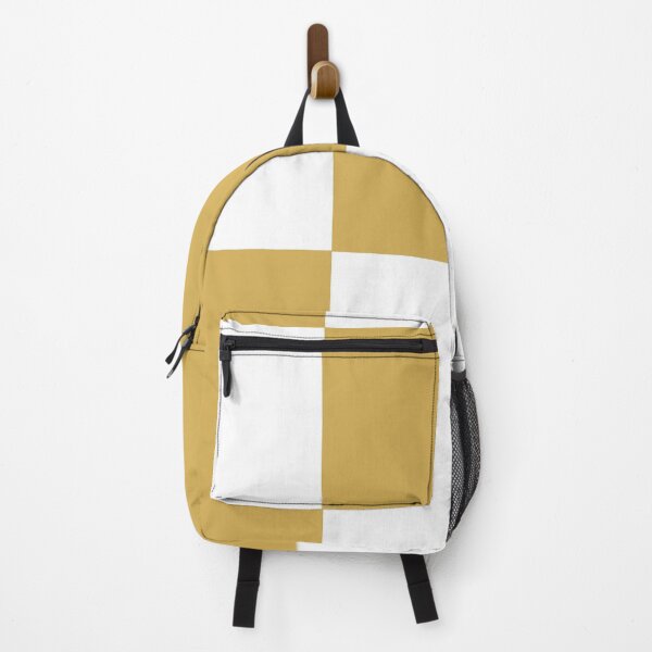 Item preview, GOLD and WHITE LARGE CHECKERS  designed and sold by RachelMacht.