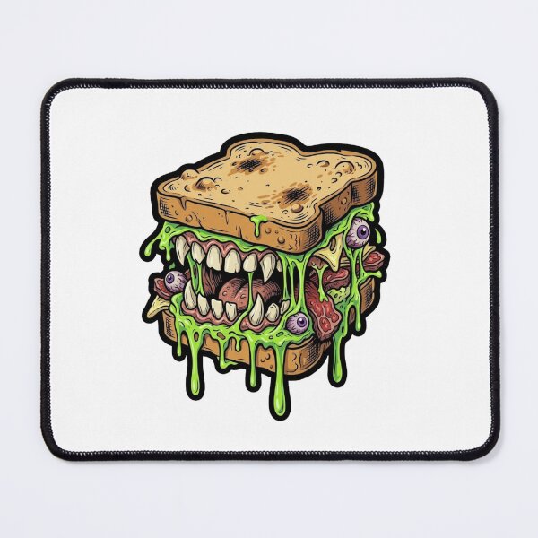 Item preview, Cute or Gift Evil Sandwich Monster Horror Slime Creepy Food Humor designed and sold by BornBorn.
