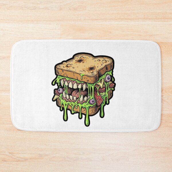 Item preview, Cute or Gift Evil Sandwich Monster Horror Slime Creepy Food Humor designed and sold by BornBorn.