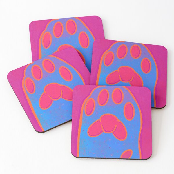 Item preview, Cat Paw Illustration Pink  designed and sold by Katie.s.stryker.