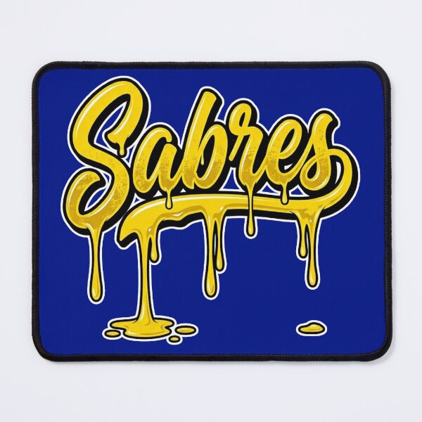 Item preview, Buffalo Sabres Ice Cream Drip Dripping Style Graphic Design designed and sold by NuralsArt.