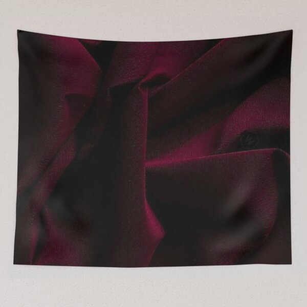 Item preview, Dark Red Raffled Texture Design designed and sold by ZedColors.