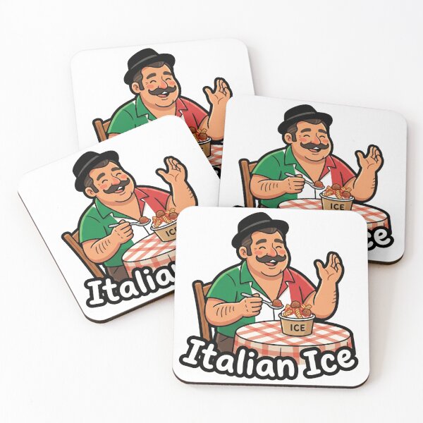 Item preview, Italian Ice | Funny Literal Wordplay Sticker designed and sold by End of Day.