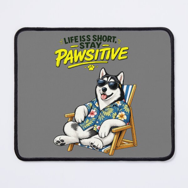 Item preview, Life is Short, Stay Pawsitive designed and sold by 216031.