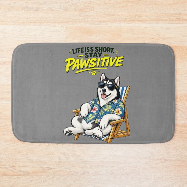 Item preview, Life is Short, Stay Pawsitive designed and sold by 216031.