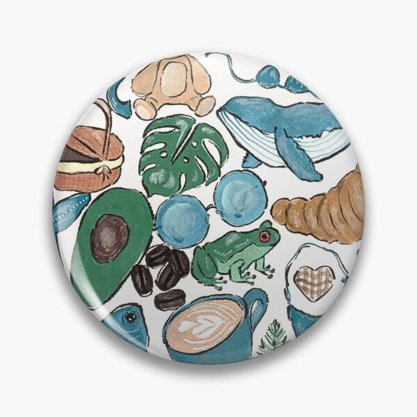 Item preview, Brown, Green, and Blue designed and sold by Fog and Fables Art.