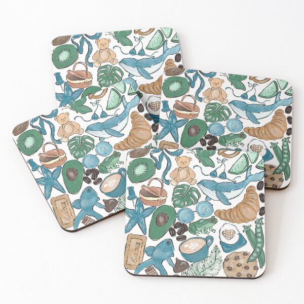 Item preview, Brown, Green, and Blue designed and sold by Fog and Fables Art.