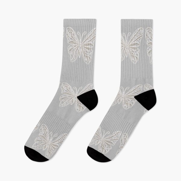 Item preview, Elegant Lace Butterfly | Coquette Vintage Aesthetic Design designed and sold by BelievingCreates.