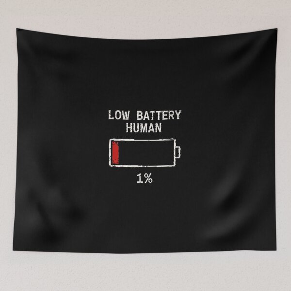 Item preview, MODES - Low Battery Human designed and sold by MetusArt.
