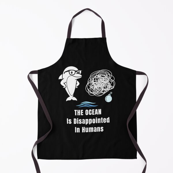 Item preview, The Ocean Is Disappointed – Dolphin Judgment Meme designed and sold by ContigoART.