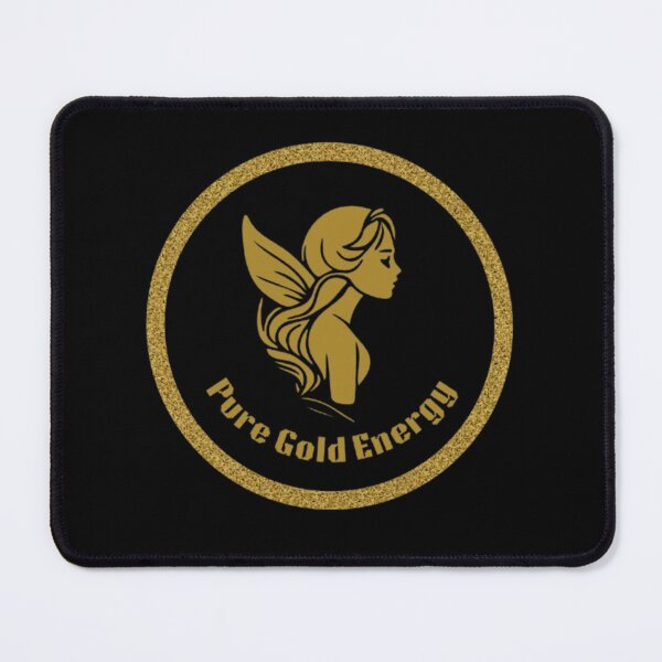 Item preview, Pure Gold Energy Angel | Celestial Luxury Aesthetic designed and sold by Rawafi Art Studio.