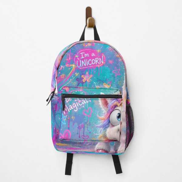 Item preview, Goofy Rainbow Unicorn Pop Art designed and sold by Rohan132.
