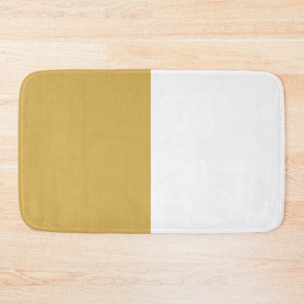 Item preview, GOLD and WHITE HALF & HALF Block Design designed and sold by RachelMacht.
