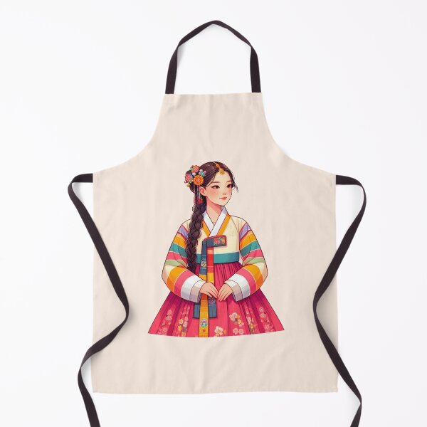 Item preview, Beautiful Joseon Girl in Hanbok Cherry Blossoms K-drama designed and sold by NerdiPop.