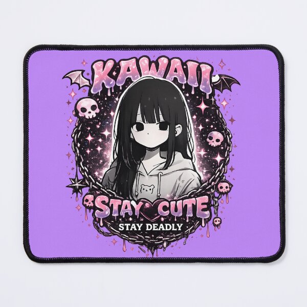 Item preview, Kawaii Stay Cute Stay Deadly – Dark Anime Girl Gothic Pastel Goth Aesthetic designed and sold by ANIKO STORE.