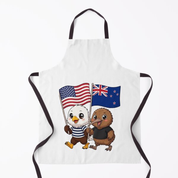 Item preview, the American eagle and its friend the New Zealand kiwi designed and sold by SE213.
