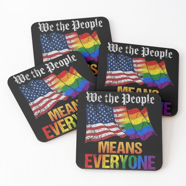 Item preview, American Pride LGBTQ Equality - We The People Means Everyone designed and sold by legendaryskins.
