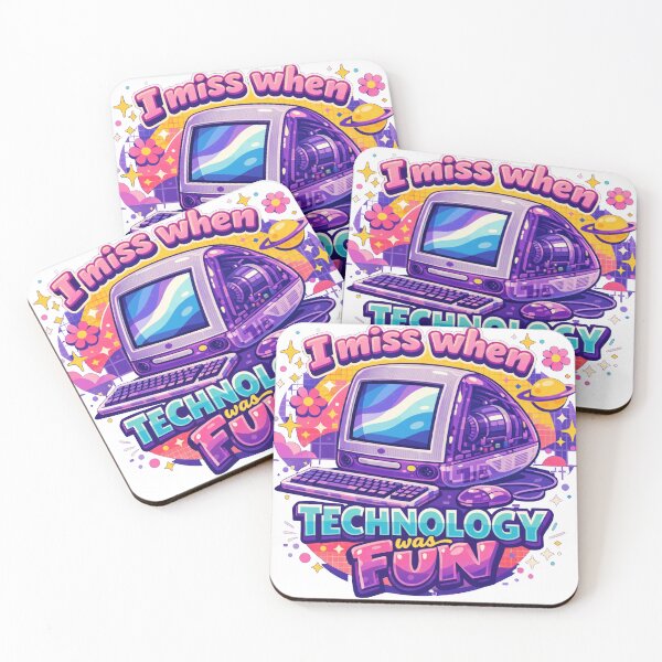 Item preview, Miss When Computers Were Fun Y2K Translucent PC designed and sold by Retro Mood Co.