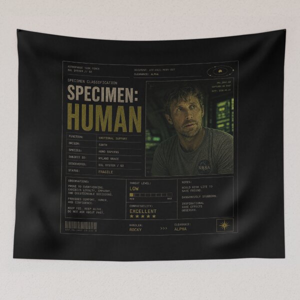 Item preview, Specimen Human Ryland Grace - Project Hail Mary designed and sold by hesjustken.