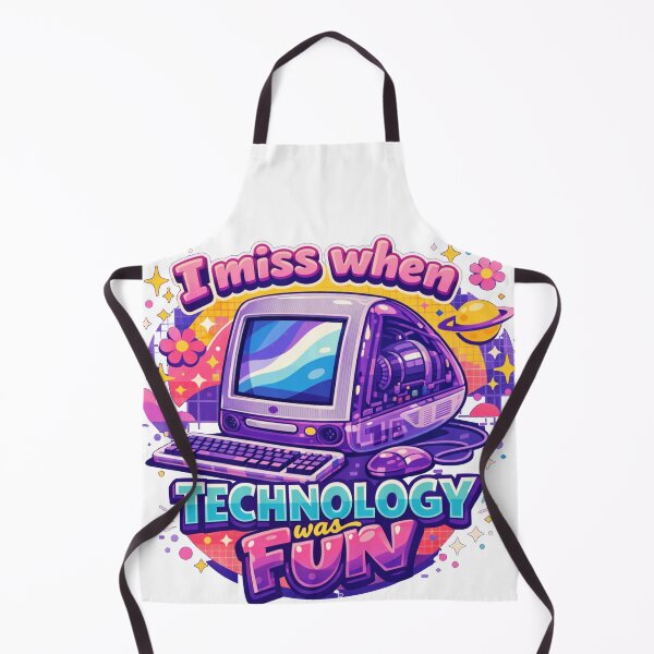 Item preview, Miss When Computers Were Fun Y2K Translucent PC designed and sold by Retro Mood Co.