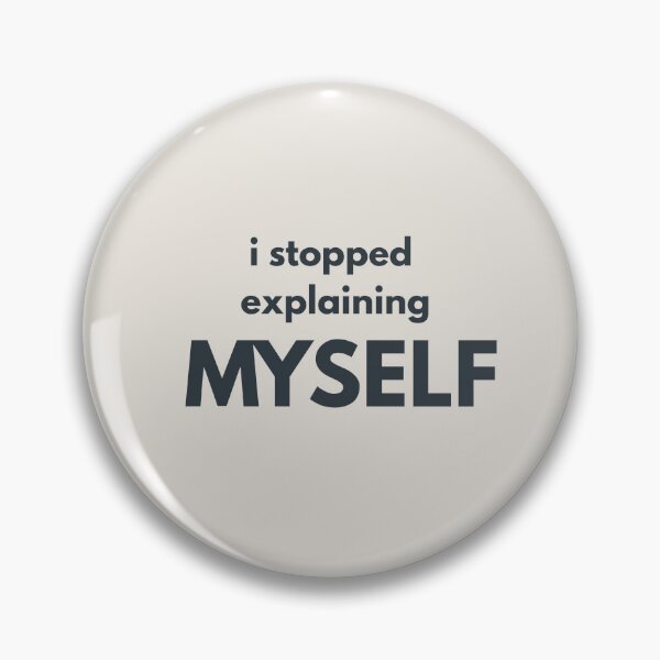 Item preview, I Stopped Explaining Myself Minimalist Quote Shirt Emotional Growth Design designed and sold by Minimalist Typography.